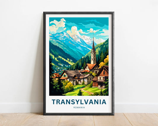 Transylvania Travel Poster