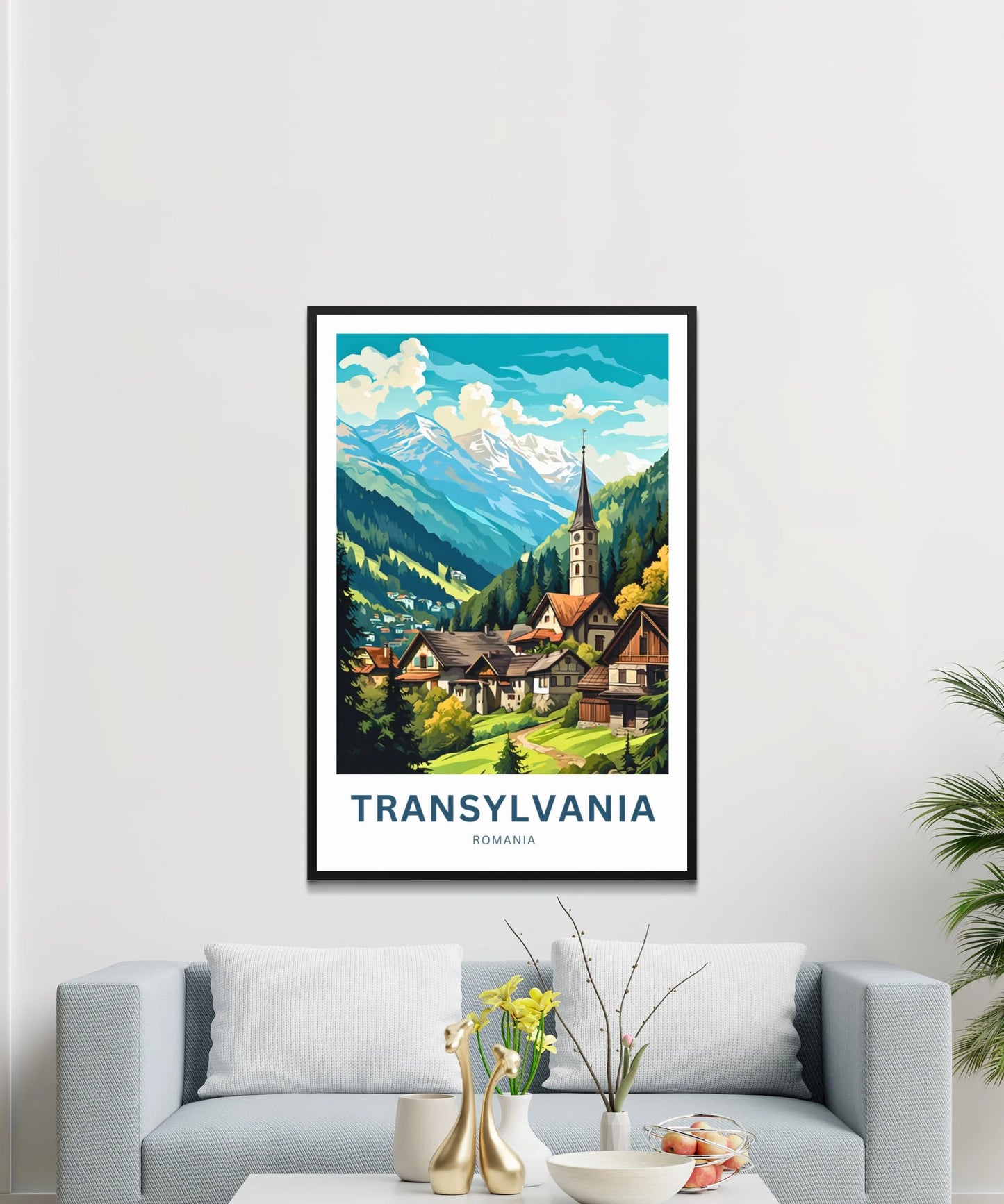 Transylvania Travel Poster