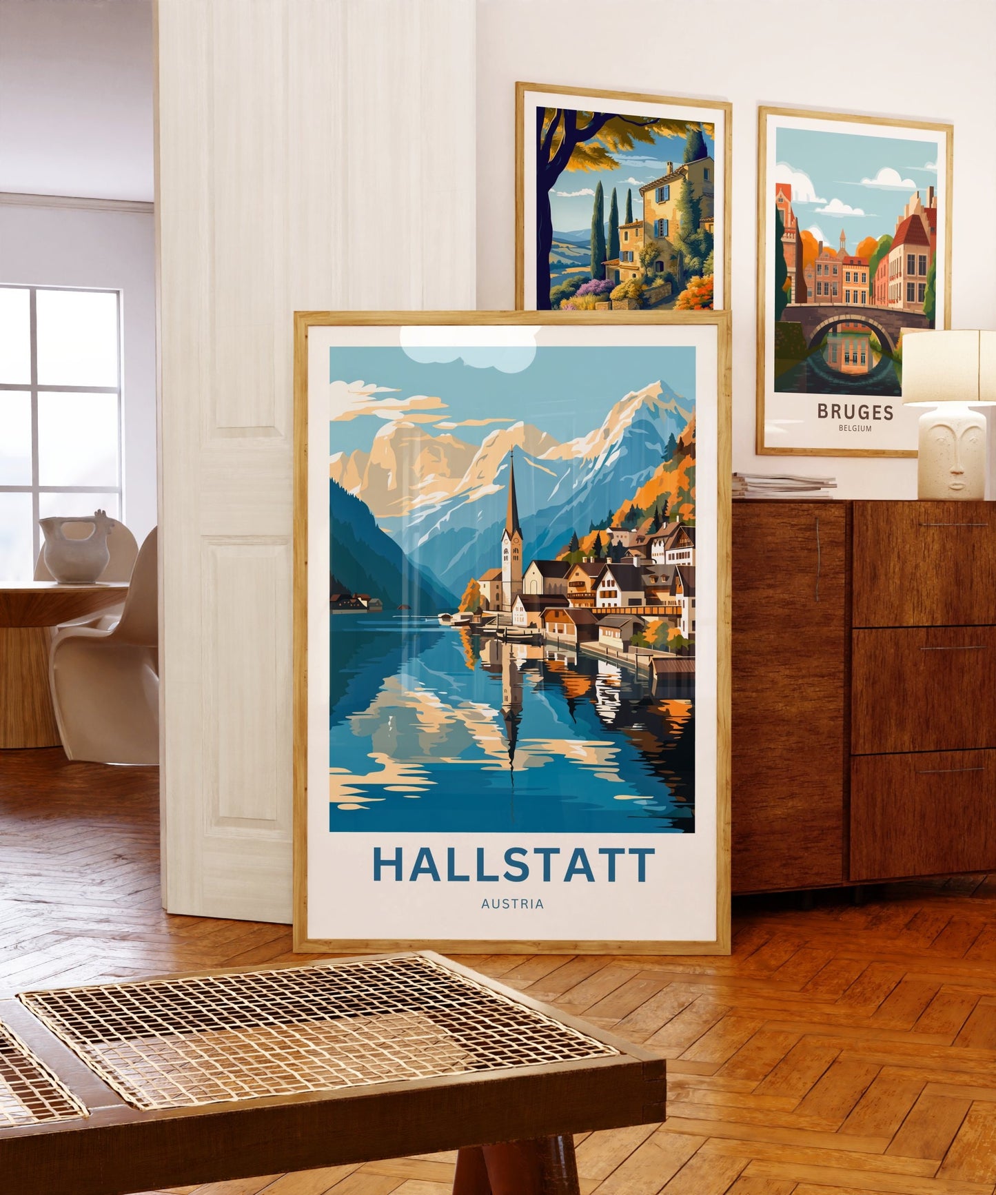 Hallstatt Travel Poster