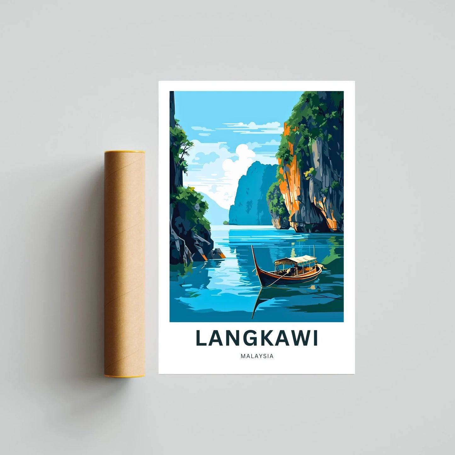 Langkawi Travel Poster