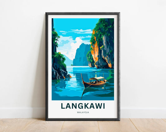 Langkawi Travel Poster