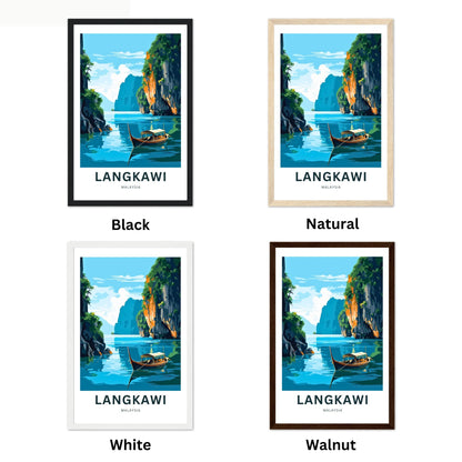 Langkawi Travel Poster