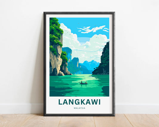 Langkawi Travel Poster