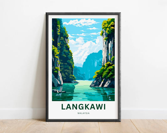 Langkawi Travel Poster
