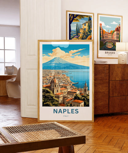 Naples Travel Poster