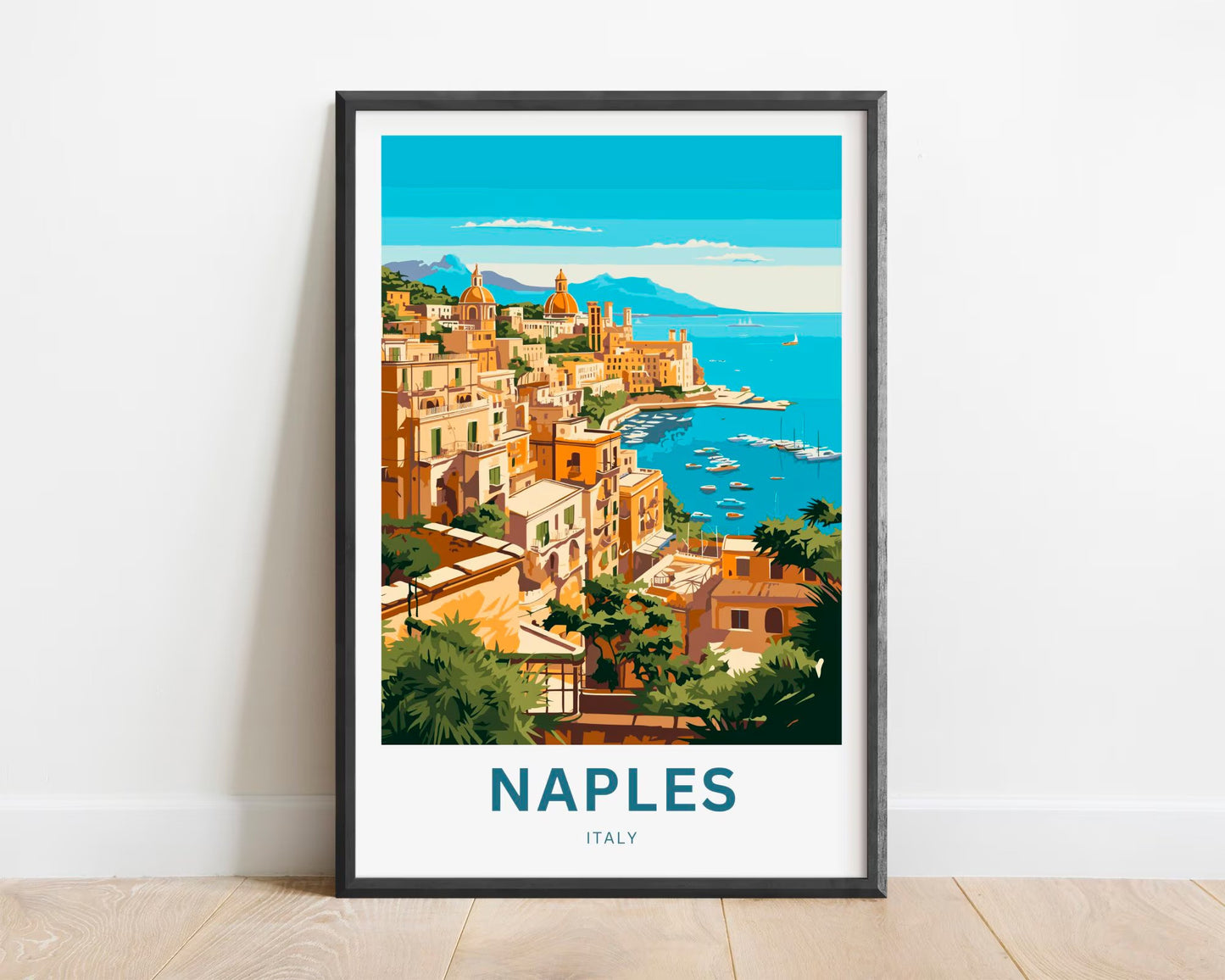 Naples Travel Poster