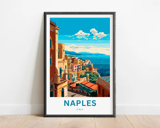 Naples Travel Poster