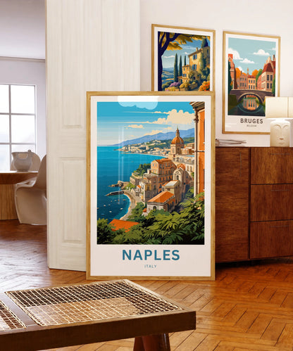 Naples Travel Poster