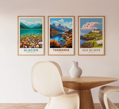 Tasmania Travel Poster