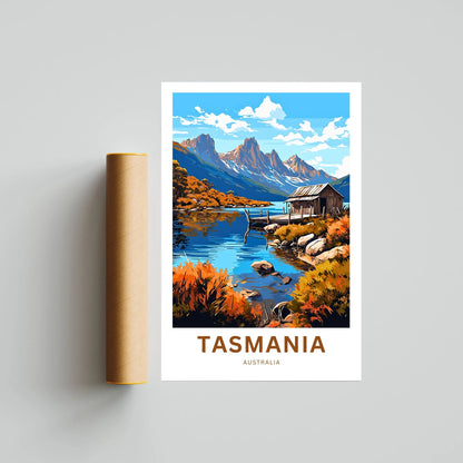 Tasmania Travel Poster