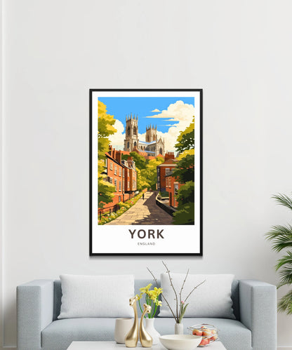 York  Travel Poster