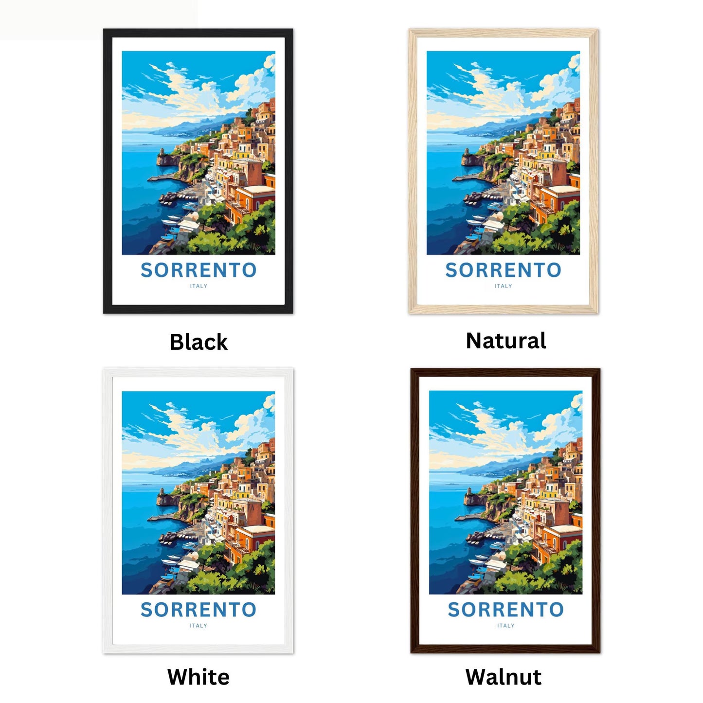 Sorrento Travel Poster