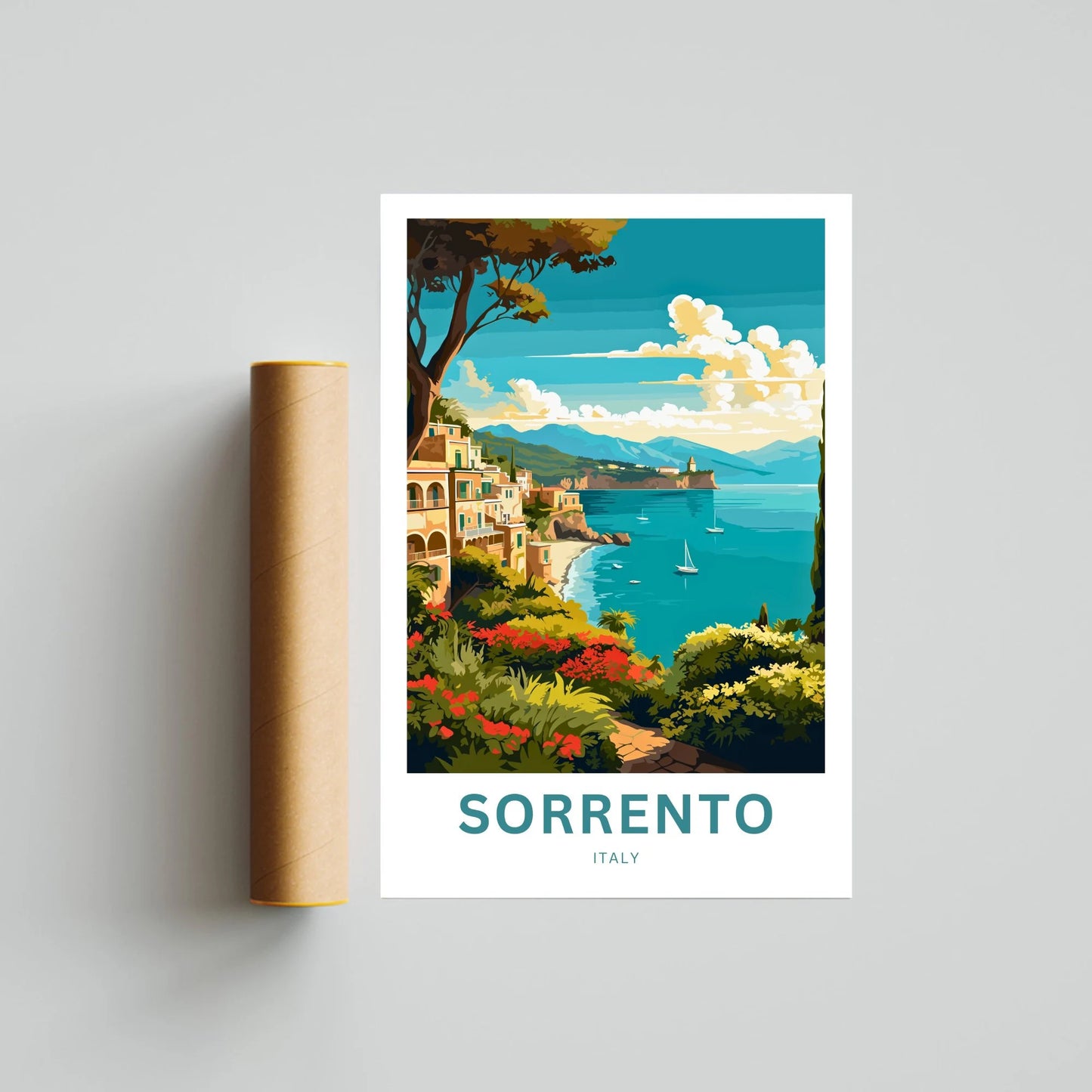 Sorrento Travel Poster