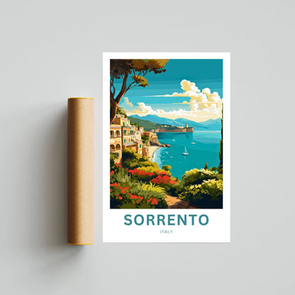 Sorrento Travel Poster