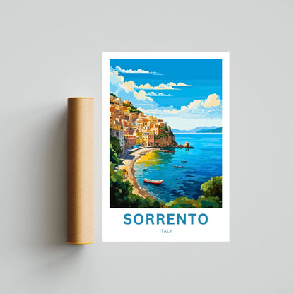 Sorrento Travel Poster