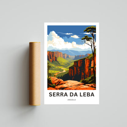 Serra da Leba Travel Poster