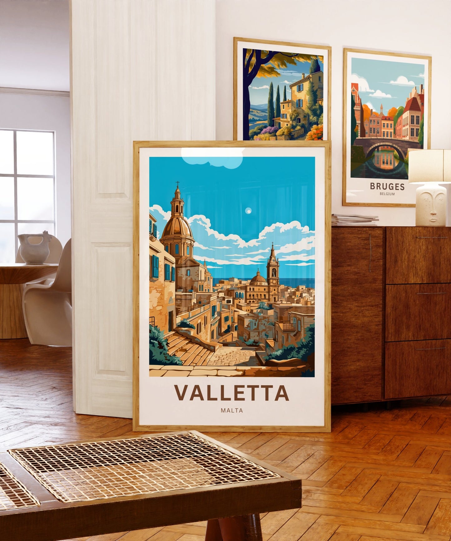 Valletta Travel Poster