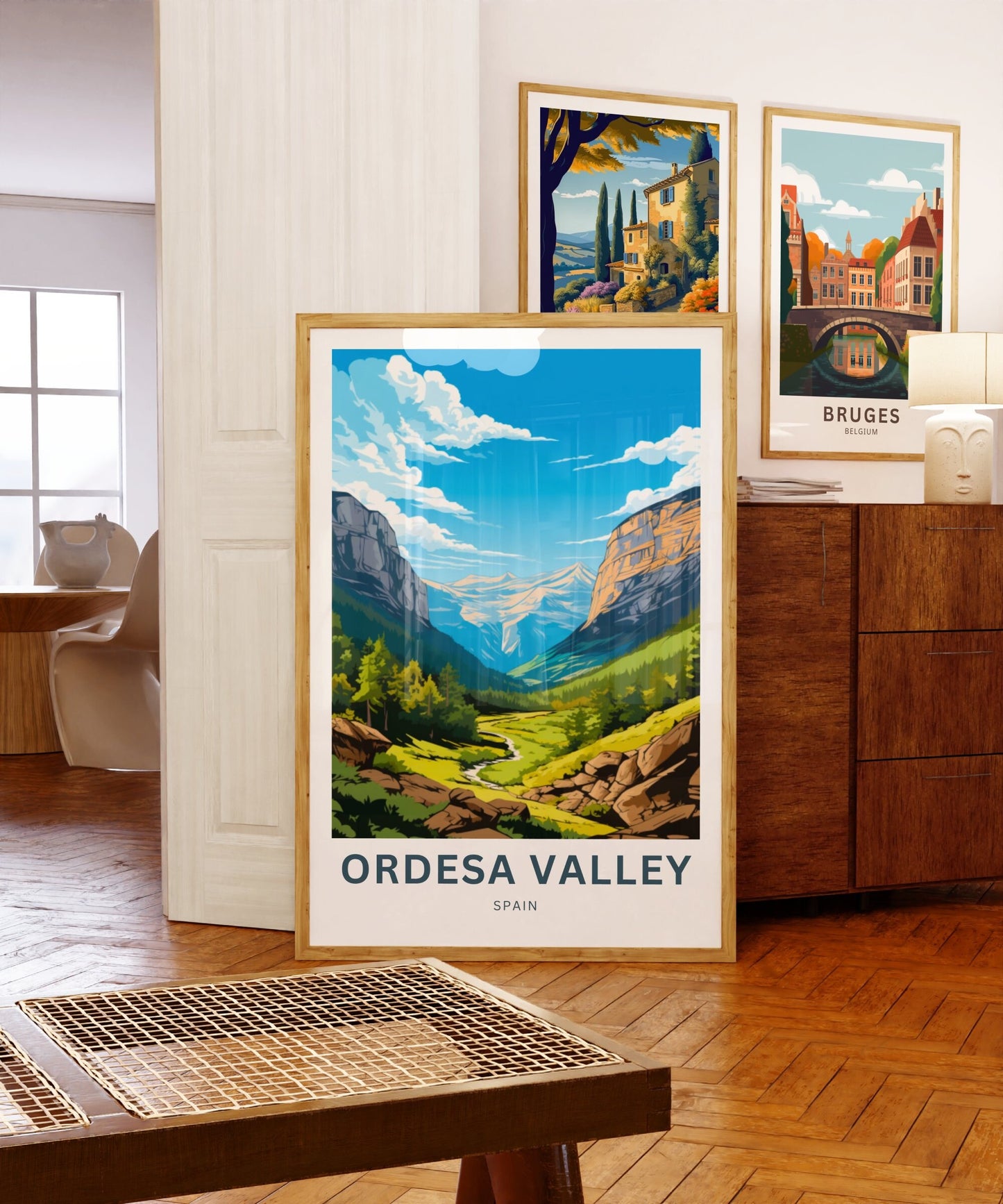 Ordesa Valley Travel Poster