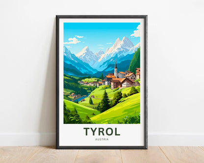 Tyrol Travel Poster