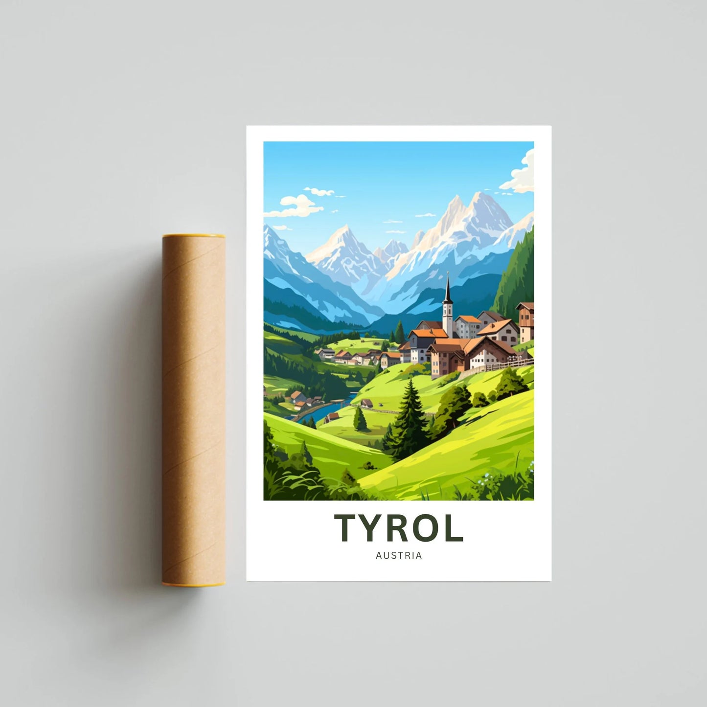 Tyrol Travel Poster