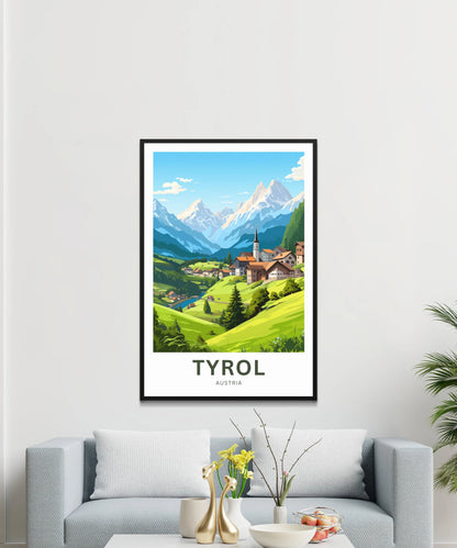 Tyrol Travel Poster