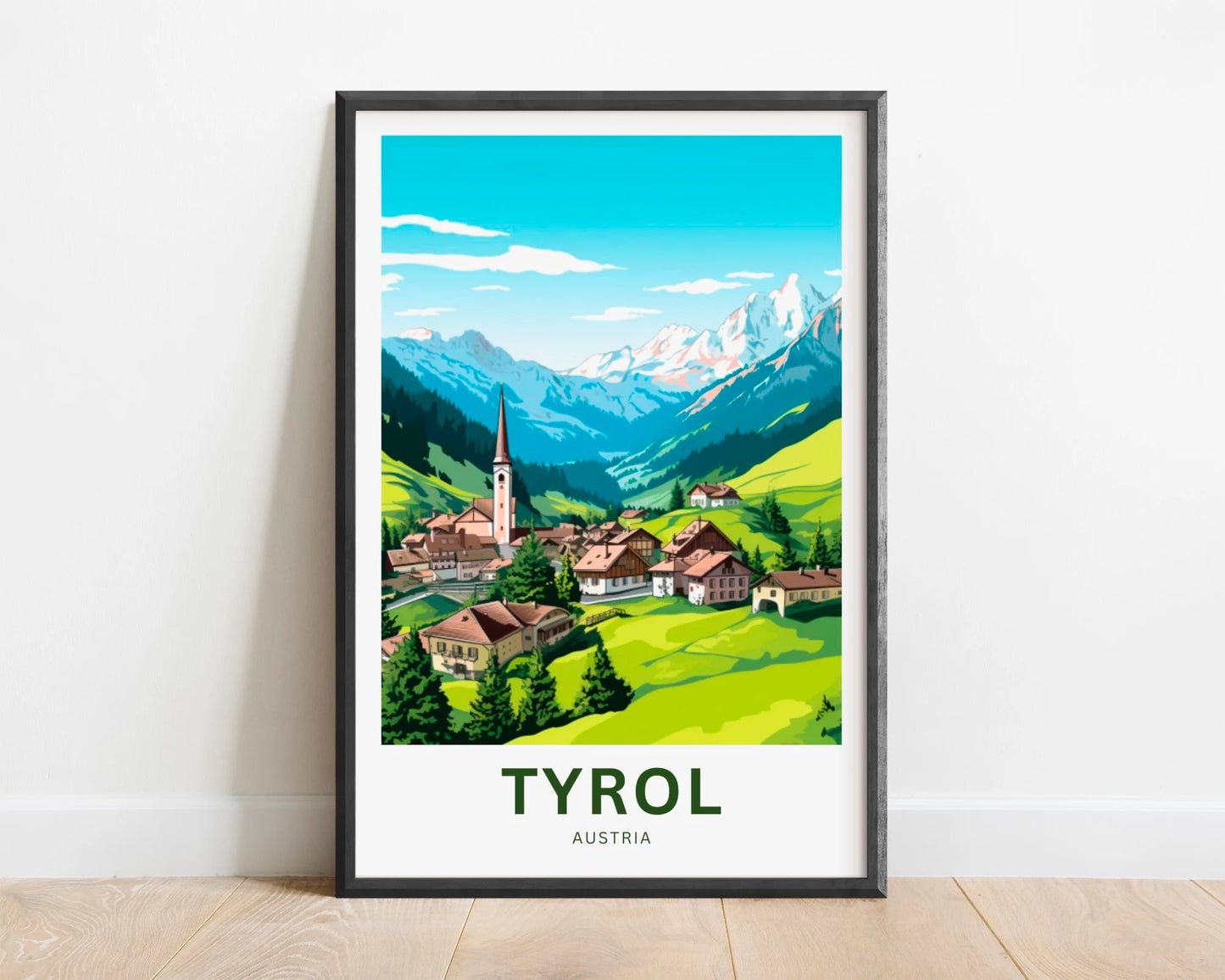 Tyrol Travel Poster