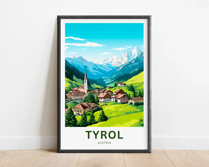 Tyrol Travel Poster