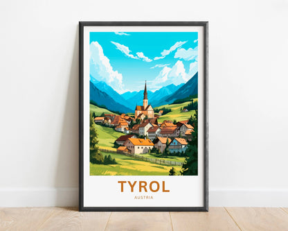 Tyrol Travel Poster