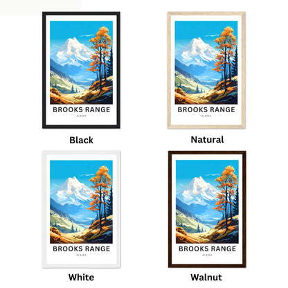 Brooks Range Travel Poster