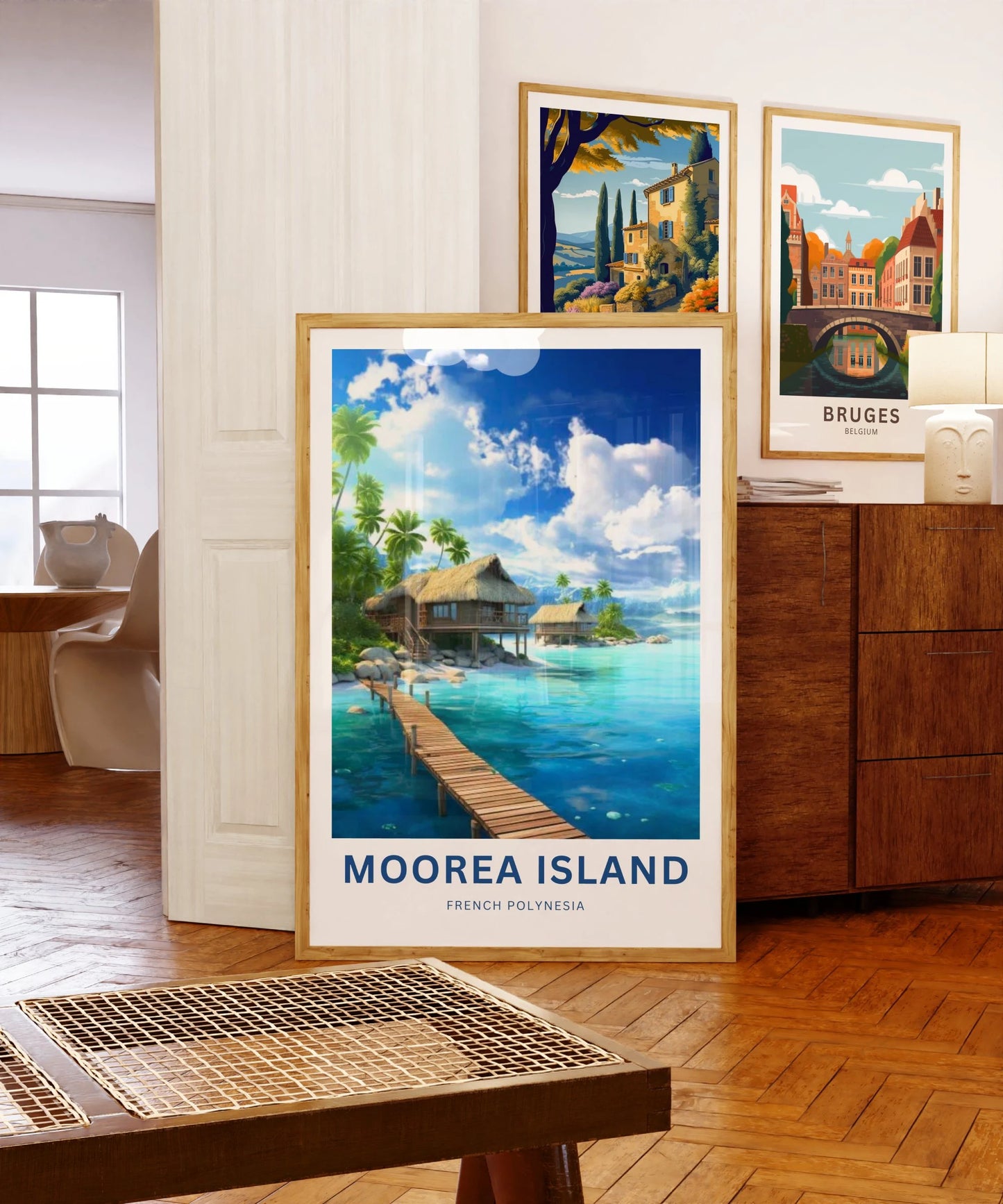 Moorea Island Travel Poster