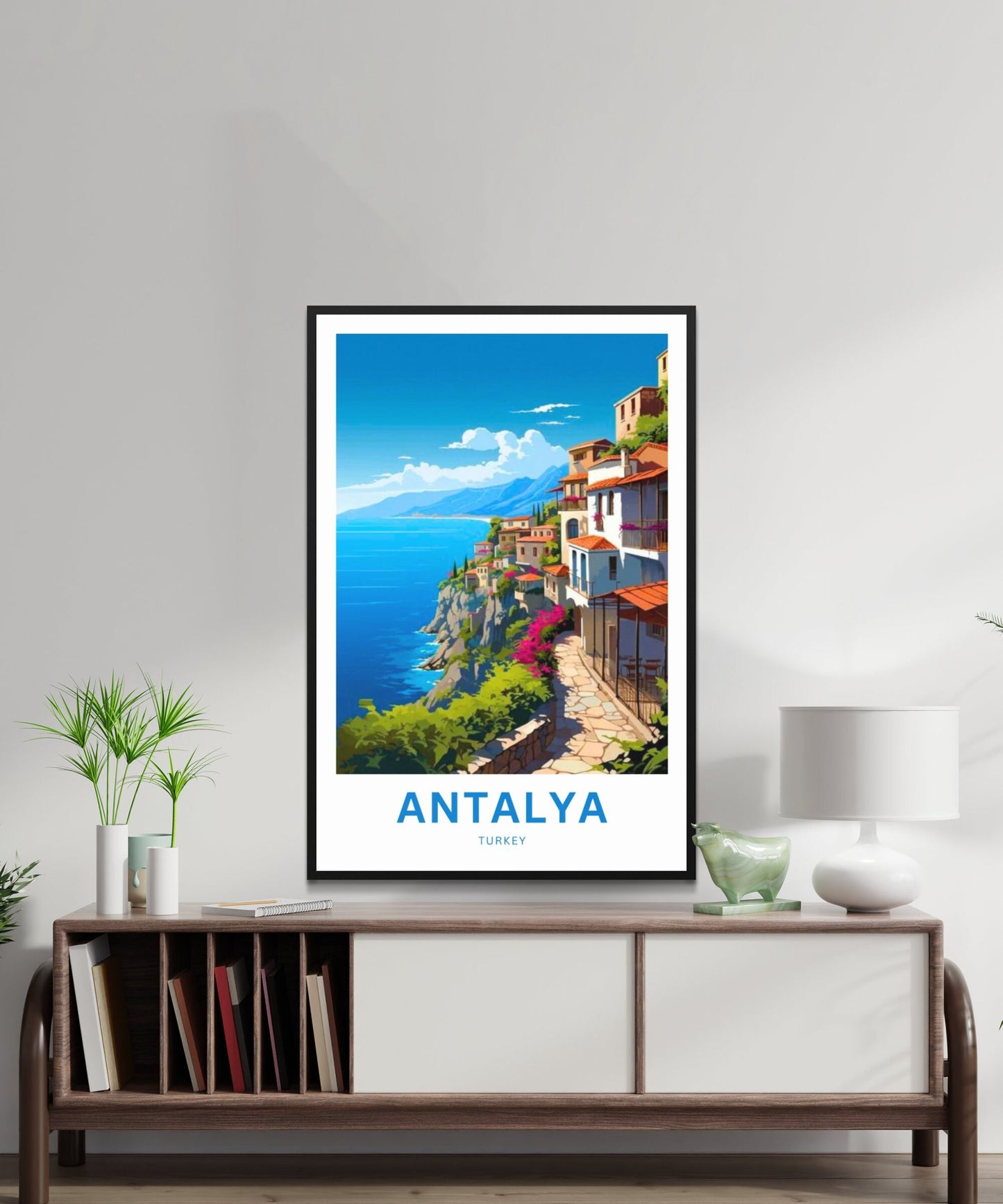 Antalya Travel Poster