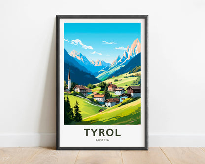 Tyrol Travel Poster