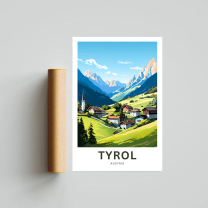 Tyrol Travel Poster