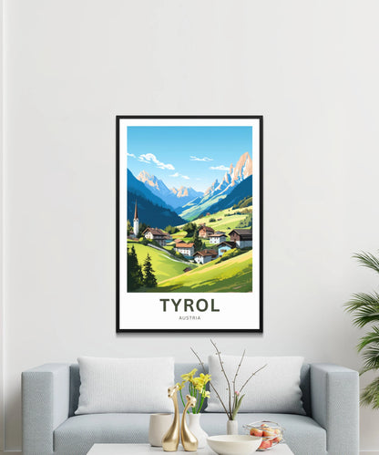 Tyrol Travel Poster