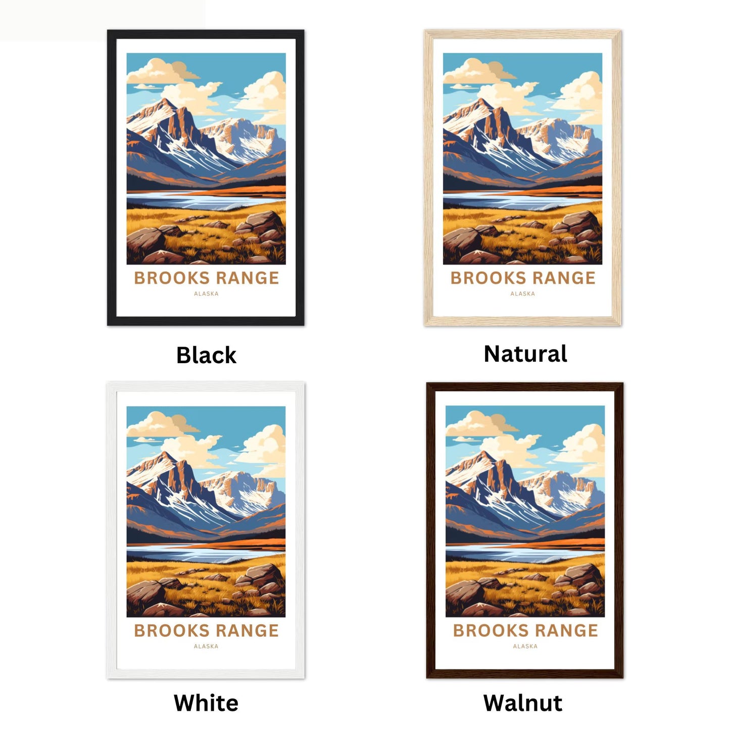 Brooks Range Travel Poster