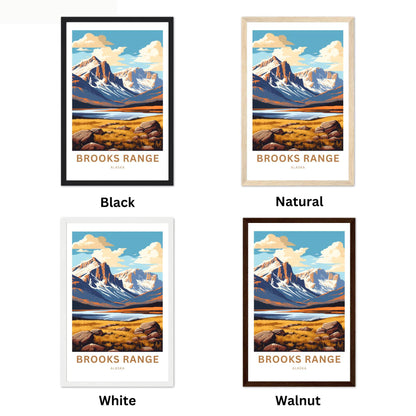 Brooks Range Travel Poster