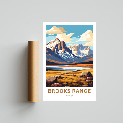 Brooks Range Travel Poster
