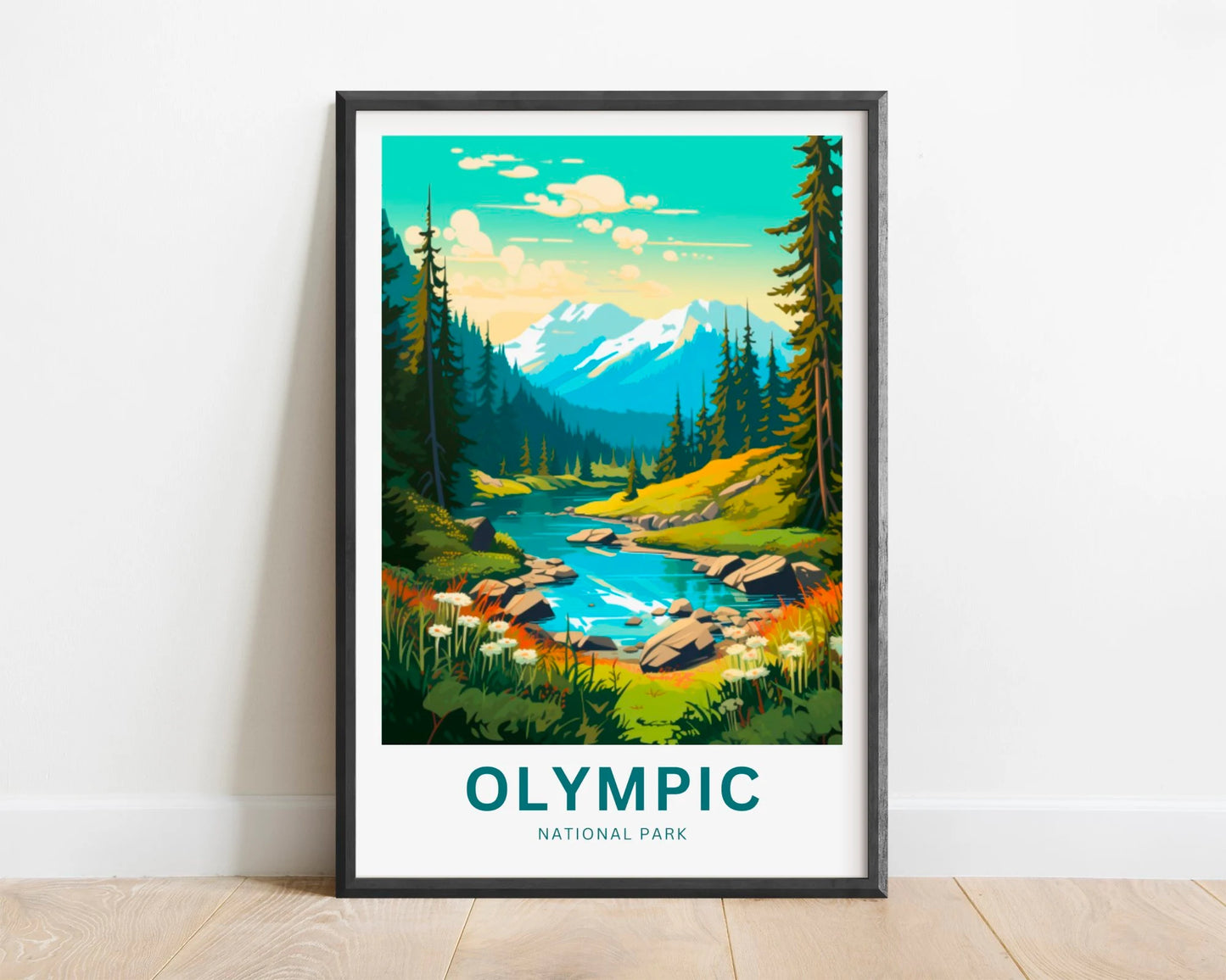 Olympic Travel Poster