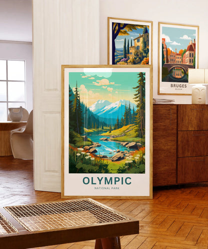 Olympic Travel Poster