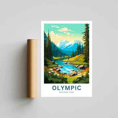 Olympic Travel Poster