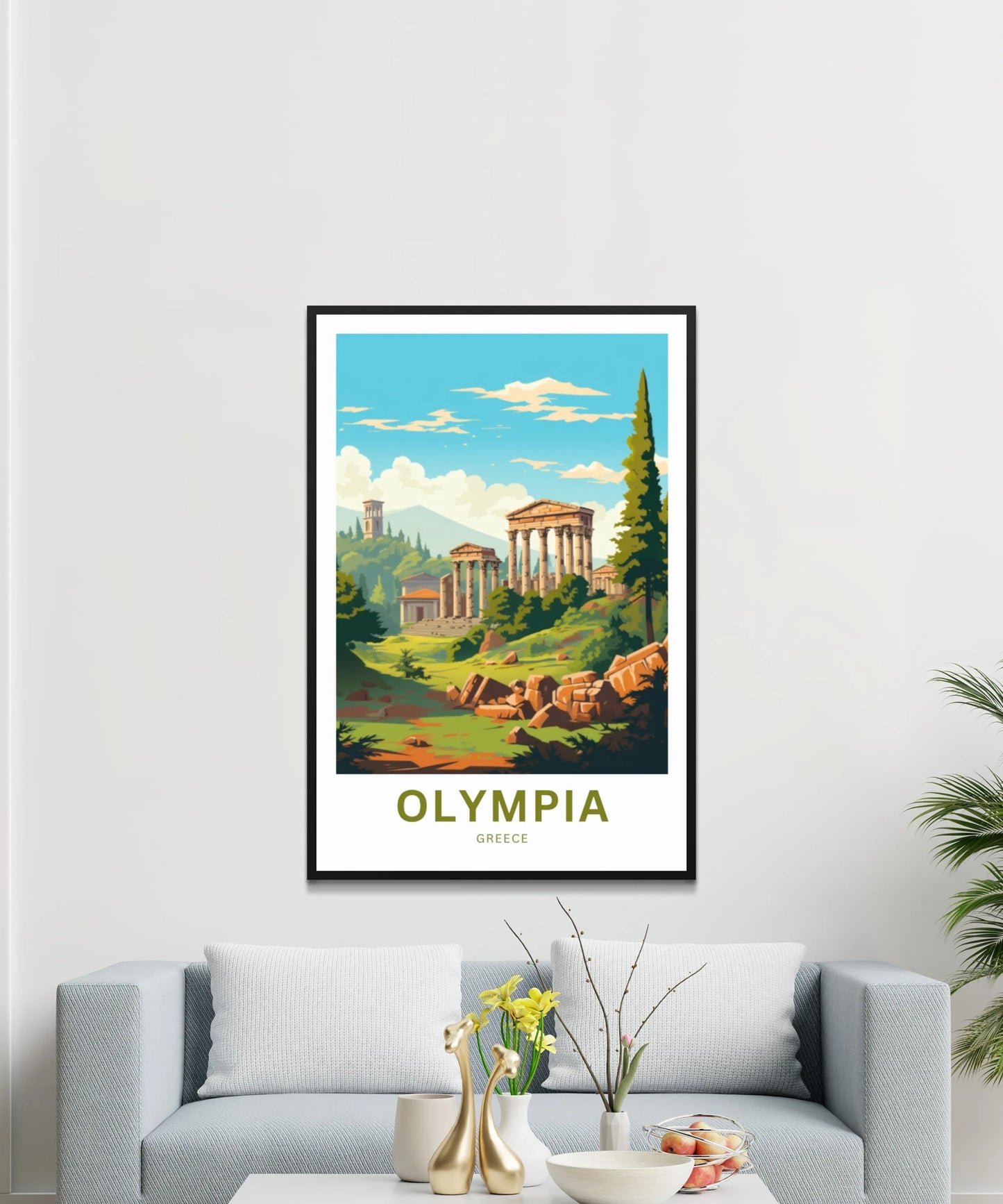 Olympia Travel Poster