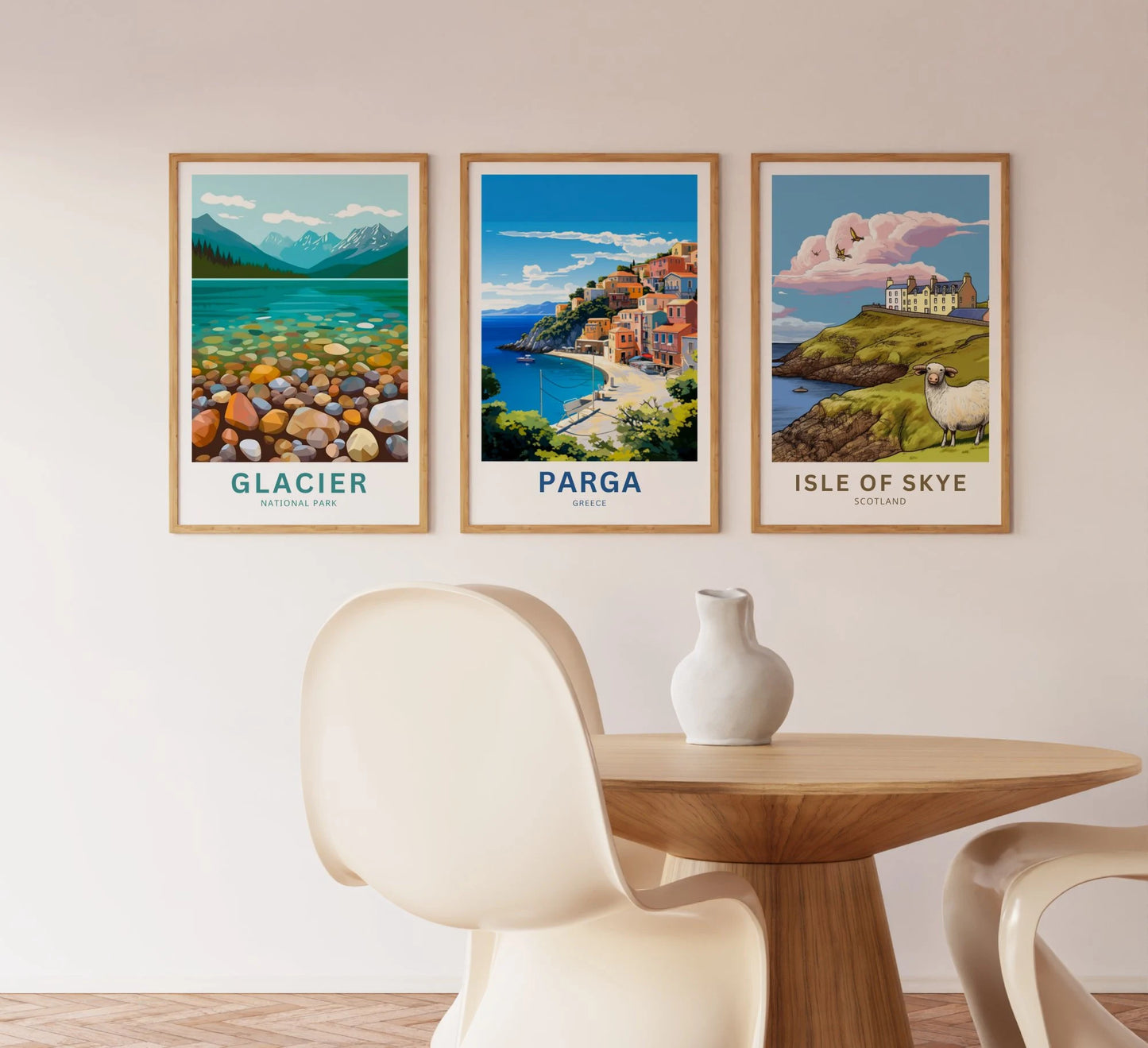 Parga Travel Poster