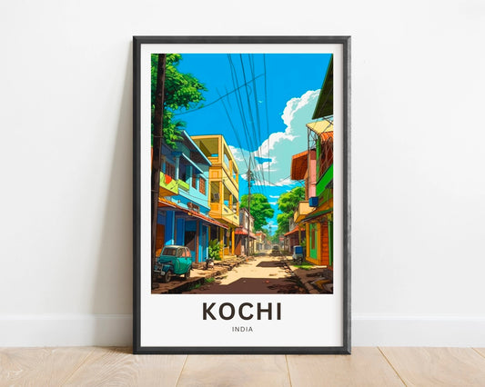 Kochi Travel Poster