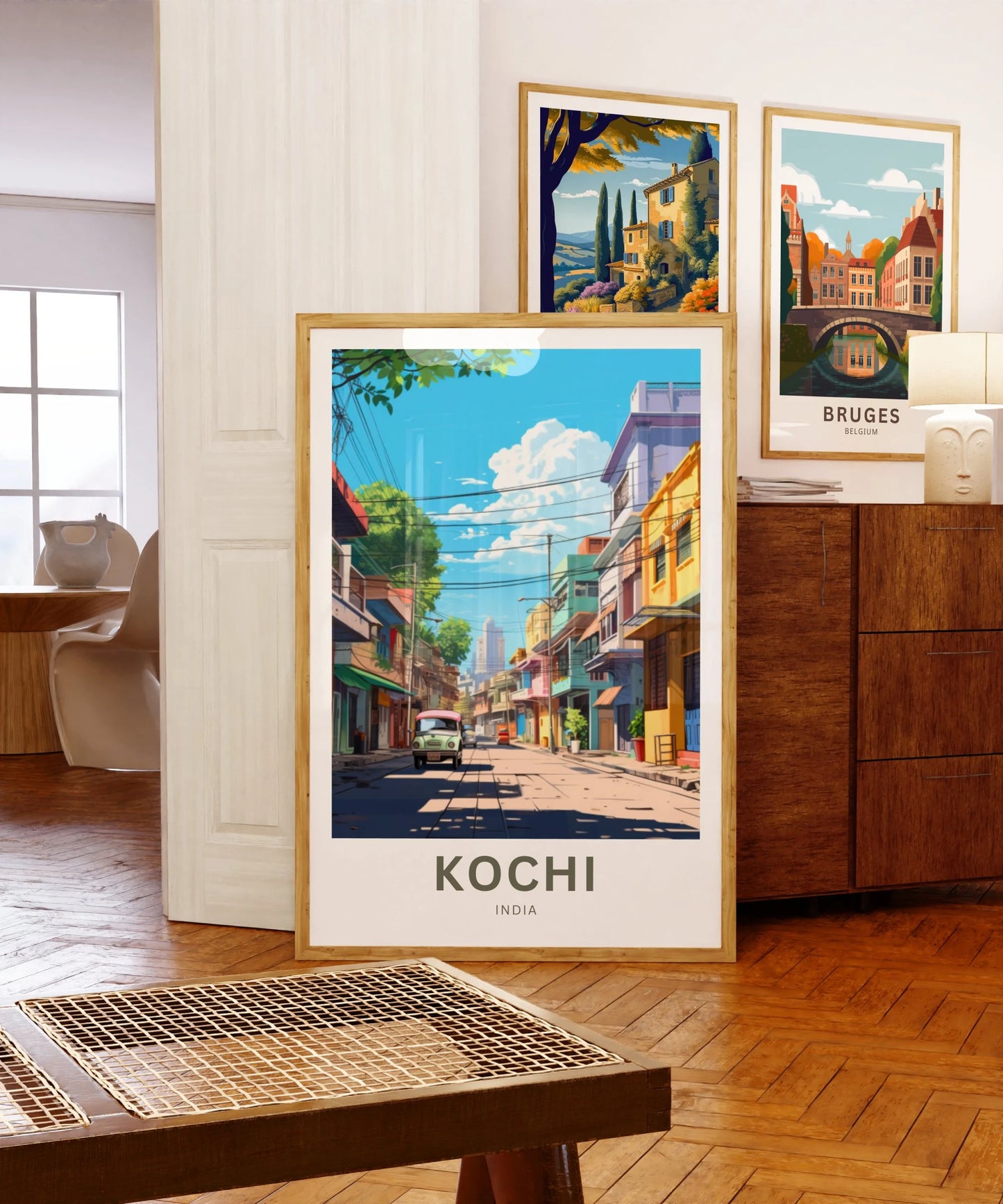Kochi Travel Poster