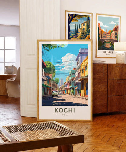 Kochi Travel Poster