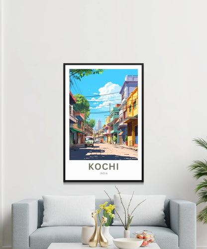 Kochi Travel Poster