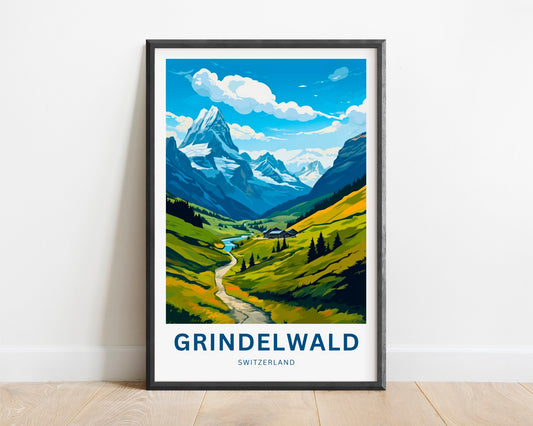 Grindelwald Travel Poster