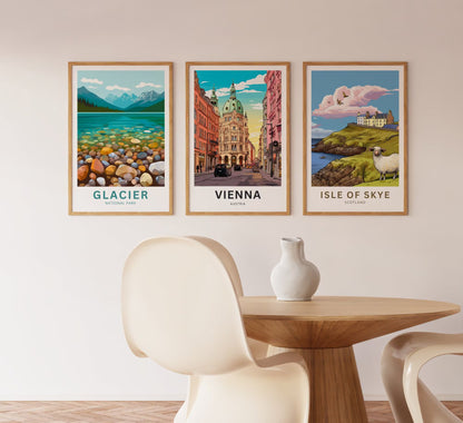 Vienna Travel Poster