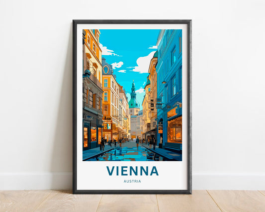 Vienna Travel Poster