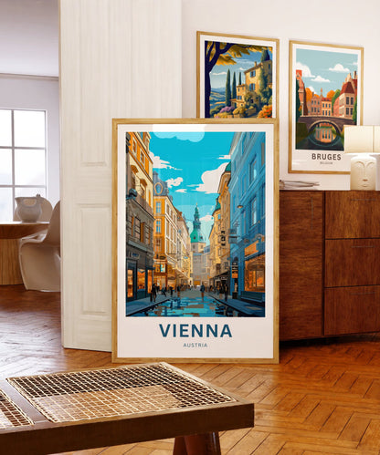 Vienna Travel Poster